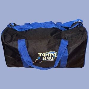 MLB Tampa Bay Devil Rays Vintage 1998 Graphic Duffel Gym Bag 18in x 12in